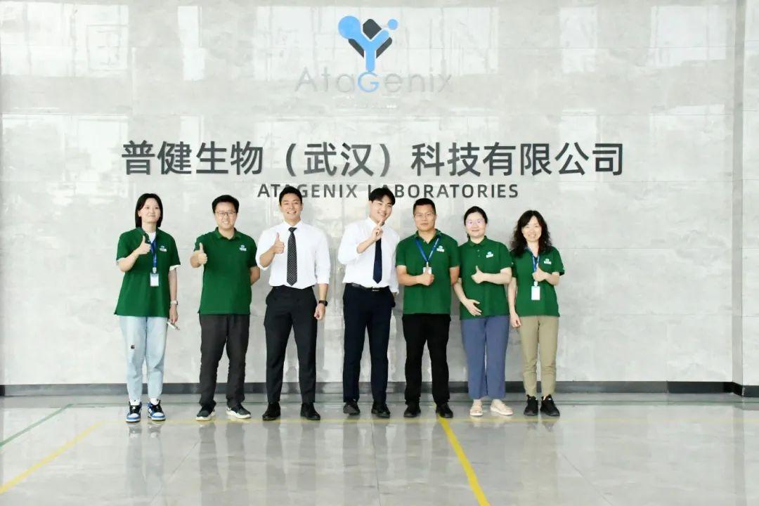海外客戶走進(jìn)普健生物實(shí)驗(yàn)研發(fā)基地，為一站式蛋白抗體開發(fā)平臺點(diǎn)贊