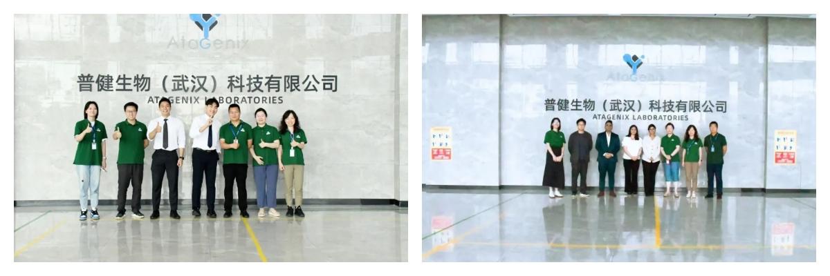 海外客戶走進(jìn)普健生物實(shí)驗(yàn)研發(fā)基地，為一站式蛋白抗體開發(fā)平臺點(diǎn)贊