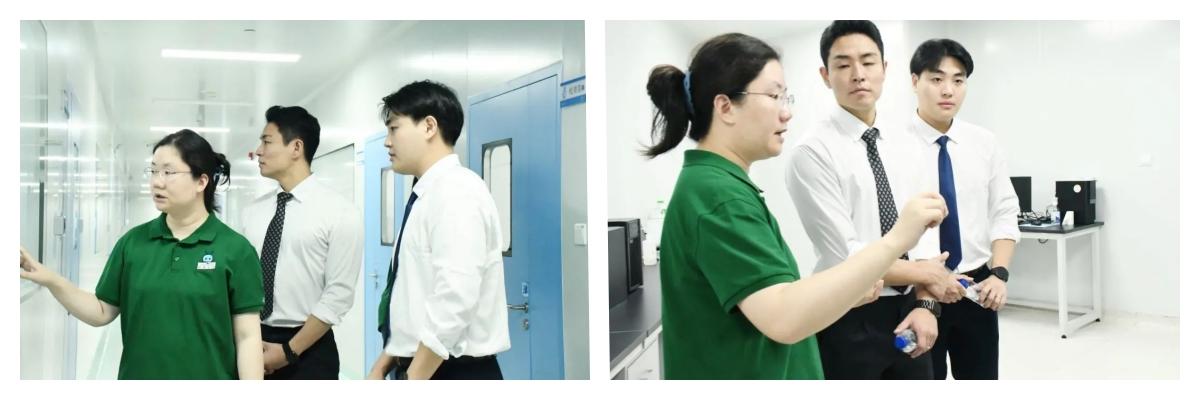 海外客戶走進(jìn)普健生物實(shí)驗(yàn)研發(fā)基地，為一站式蛋白抗體開發(fā)平臺點(diǎn)贊